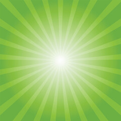 Obraz premium Green color burst background, abstract vector background, green background