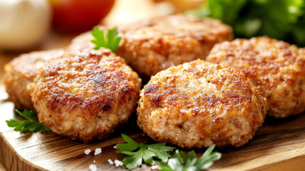 The national cuisine of Brazil: Cutlets "Brazilian" 