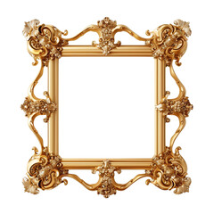 Ornate Golden Picture Frame