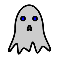 Ghost Vector Filled Icon Design