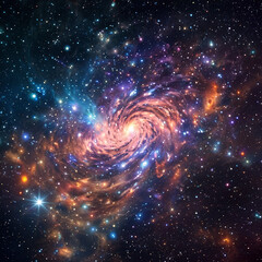 vibrant cosmos background