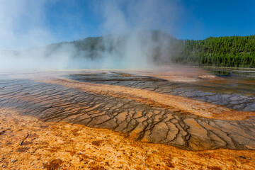 Grand Prismatic at Yellowstone National Park