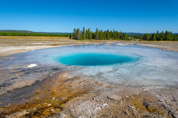 Grand Prismatic at Yellowstone National Park