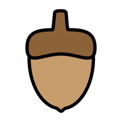 Acom Vector Filled Icon Design