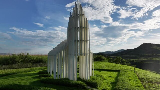 abstract architecture like church