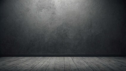 Grey plaster wall texture background with ample space for adding text.