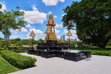 Benjakitti Park in Bangkok, Thailand	