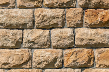 Natural Stone Wall Texture Rustic Design Durable Construction Home