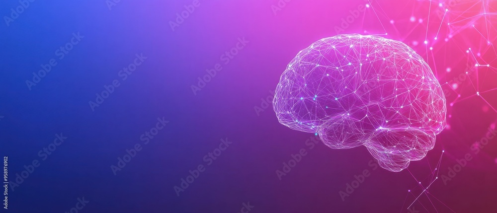 Aufkleber artificial intelligence, machine learning, and deep learning background presentation design with a n