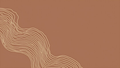 A minimalist and simple wallpaper with soft colors, simplicity and elegance with minimalistic wave lines and calming colors. Perfect for creating a soothing and comfortable atmosphere