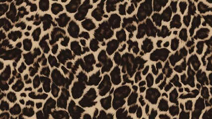 
leopard skin real hair, fashionable stylish background