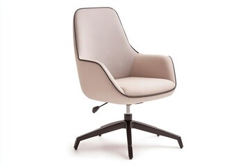 Stylish and modern swivel chair with a comfortable design, perfect for offices or home workspaces.