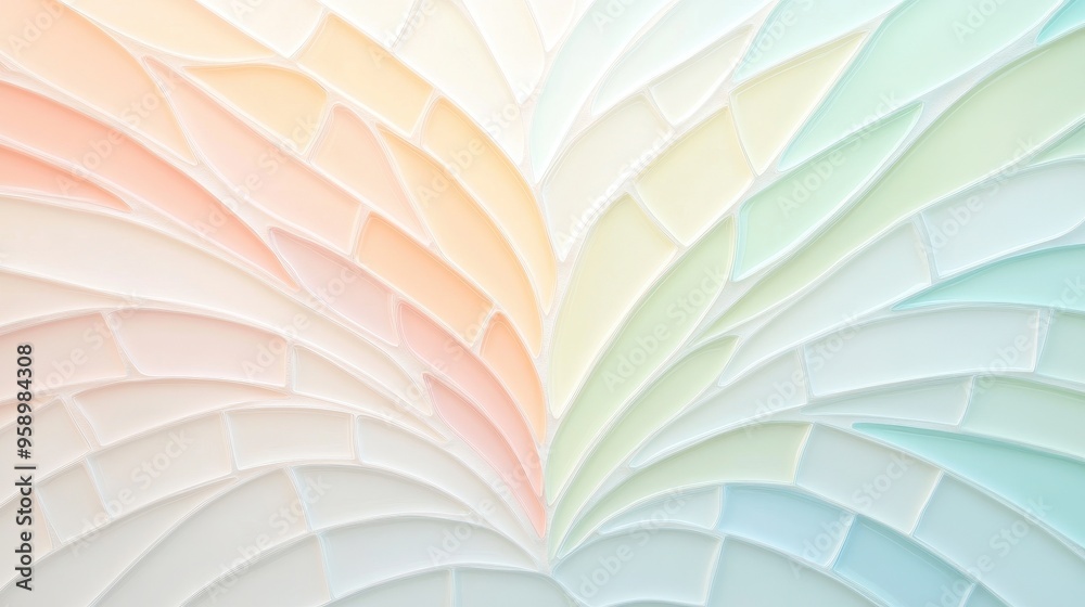 Canvas Prints a colorful, abstract design with a white background