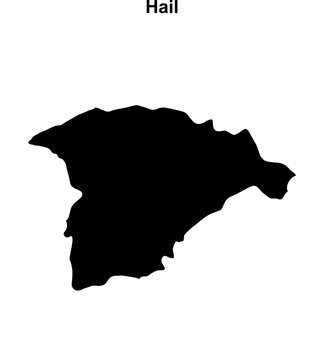 recommend clip art: Hail province blank outline map
