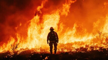 Fototapeta premium Devastating Wildfire Engulfs Maui, Hawaii: Scene of Destruction and Damage