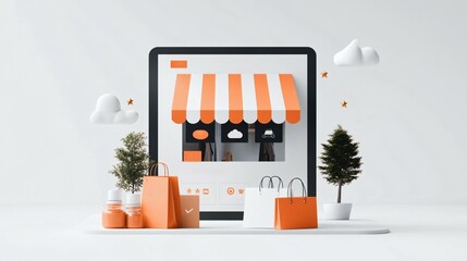 Trustworthy E-commerce Product Page with Star Ratings and Customer Reviews Emphasis