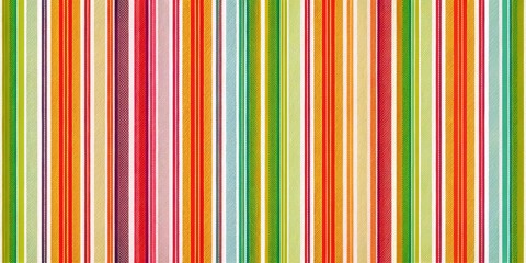 Vertical Stripes in Yellow, Red, Green, and Blue on a White Background, vertical, abstract, striped