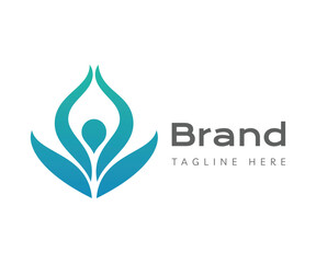 Flower logo icon design template elements. Usable for Branding and Business Logos.
