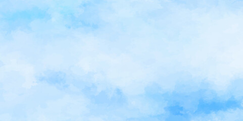 Abstract white and blue color frozen ice surface design background. soft sky blue watercolor sky and clouds, Light blue background with watercolor. gradient light white sky background with clouds.	