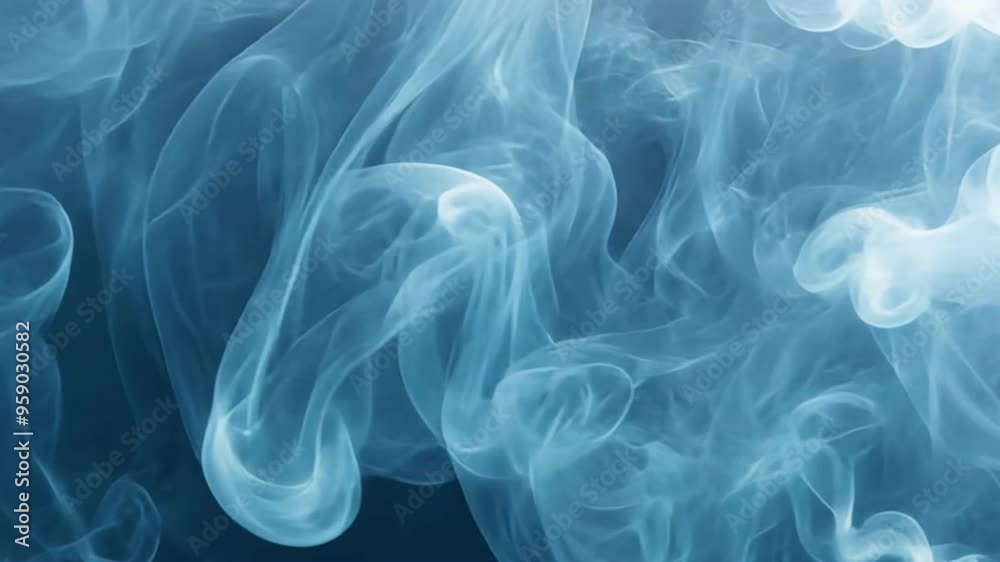 Poster A thick cloud of smoke, which is a visual representation of a fire. The smoke is billowing and swirling, creating a sense of chaos and danger. Scene is ominous and foreboding