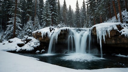 waterfall in the forest