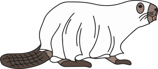 Beaver Ghost © Christen