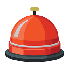 Illustration of Service Bell isolated on white