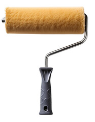 Fototapeta premium Paint Roller Isolated on Transparent Background PNG