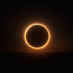 Eclipse des zur Sonne stehenden Himmelsk&ouml;rpers