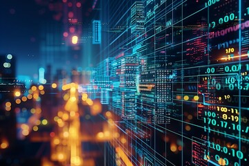 Digital transformation and programming concept