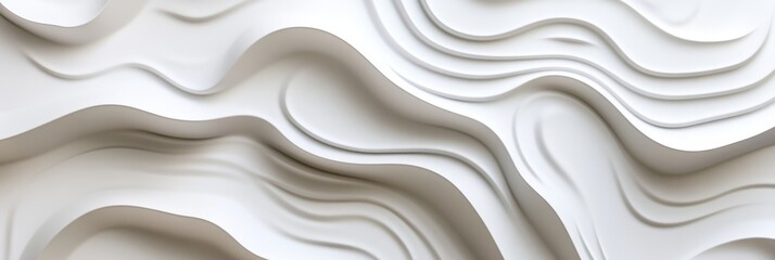 A stunning and captivating abstract white plywood texture featuring gentle curves and soft waves, making it a perfect choice for minimalist and elegant design projects of various kinds