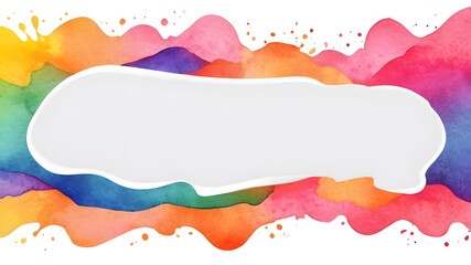 Obraz premium Artifical Intelligence generated Abstract abstract banner design template elements. Modern Brochure Design .