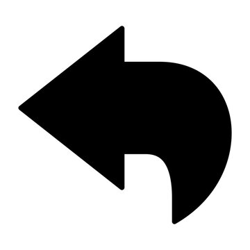 Undo Vector Icon Design