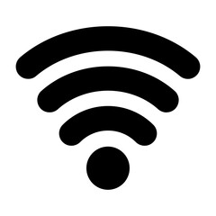 Wifi Signals Vector Icon Design