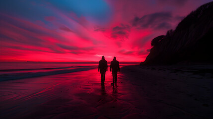 Dirk And Sunset Mission Maidens Cove.