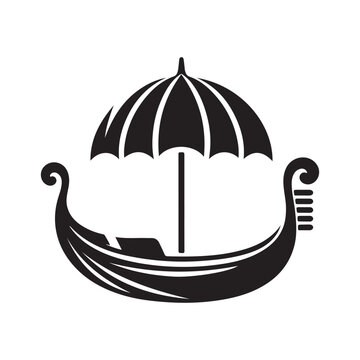 recommend clip art: Stunning Gondola Silhouettes in Vector Format – Perfect for Print & Web