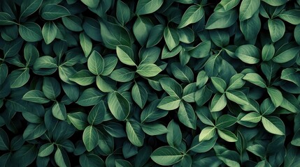 Green Leaf Background - Nature's Texture