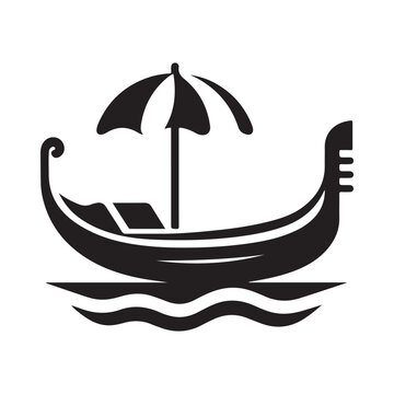 recommend clip art: Stunning Gondola Silhouettes in Vector Format – Perfect for Print & Web