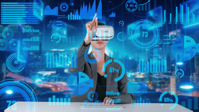 IT developer typing computer code for analyzing intelligent website development coder system data selection by VR innovation interface digital network technology visual hologram server. Contraption.