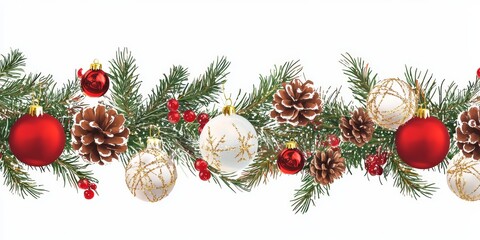Merry christmas and happy new year festive background