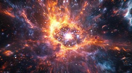 The Genesis of Time: Big Bang Moment