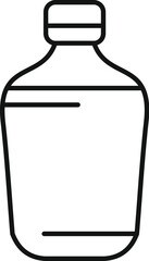 Simple design of a reusable water bottle promoting hydration and sustainability