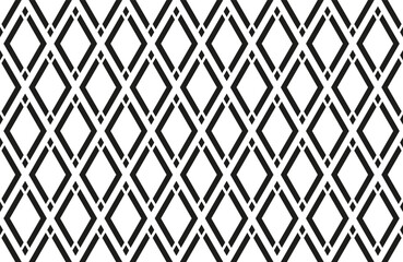 Abstract Seamless Geometric Diamonds Pattern. 