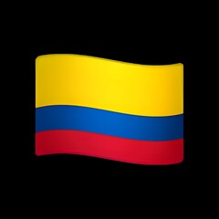 Fototapeta premium Colombian Flag 