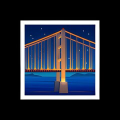 Bridge at Night Emoji
