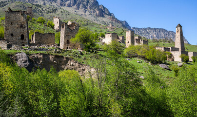 Egikal complex of battle towers in Ingushetia