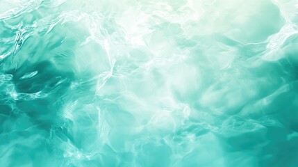 Emerald Green Water Color. Abstract Background with Teal, Blue, and Turquoise Gradient