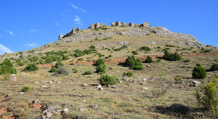 Melikgazi Castle is in Pinarbasi, Kayseri, Turkey.
