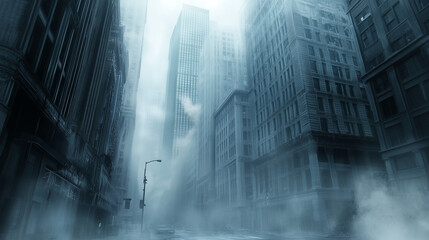 Obraz premium City of ghosts