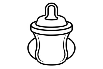 baby bottle and pacifier